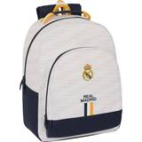 Barn Väskor Real Madrid C.F. Schulrucksack Weiß 32 x 42 x 15 cm