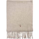 Polo Ralph Lauren Signature Wool Scarf Oatmeal Heather One size