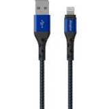 Energizer Kablar Energizer USB Cable Ultimate USB-A to Lightning Connection Cable MFi 2m Blue