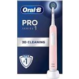 Oral-B 2-minuterstimer Eltandborstar & Irrigatorer Oral-B Pro1 Pink Extra Brush Head