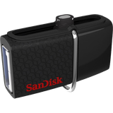 USB Micro-B USB-minnen SanDisk Ultra Dual 64GB USB 3.0