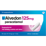 Alvedon Alvedon 125mg 10 st Stolpiller