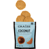Nordamerika Kex, Knäckebröd & Skorpor Craize Coconut Toasted Corn Crackers 113g 1pack