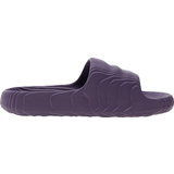 Gummi - Lila Slides adidas Adilette 22 - Tech Purple/Core Black