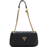Guess Axelremsväskor Guess Giully Quilted Crossbody Bag - Black