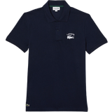 Lacoste Herr - Stretch T-shirts & Linnen Lacoste Men's Mini Piqué Polo Shirt - Navy Blue