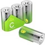 R14 batteri GP Batteries PCA14AS098 R14 C Alkaliskt 1.5 V 4 st
