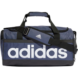 Adidas Blåa Duffelväskor & Sportväskor adidas Essentials Linear Duffel Bag Medium - Shadow Navy/Black/White