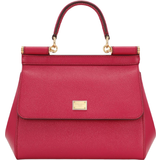Rosa - Tryckknapp Axelremsväskor Dolce & Gabbana Medium Sicily Bag - Pink