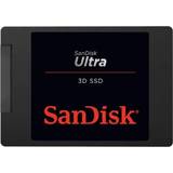 SanDisk S-ATA 6Gb/s - SSDs Hårddiskar SanDisk Ultra 3D SDSSDH3-2T00-G25 2TB