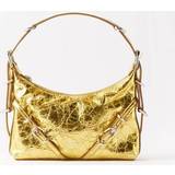 Bomull - Guld Väskor Givenchy Womens Golden Voyou Mini Leather Shoulder bag