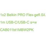 Kablar Belkin to USB-C Braided Silicone 1m Twin Pack, Mi