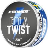 Koffein Nikotinfritt snus X-Gamer Energy Pouch Cola Twist 20st 1pack