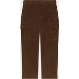 Kenzo Elastan/Lycra/Spandex Byxor & Shorts Kenzo Corduroy Cargo Pant Brown