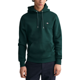 Gant shield hoodie Gant Shield Hoodie - Tartan Green