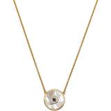 Marc Jacobs Halsband Marc Jacobs The Medallion pendant necklace women Metal One Gold