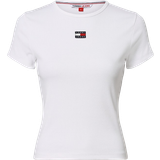 Tommy Jeans Women's Slim Fit T-shirt - White