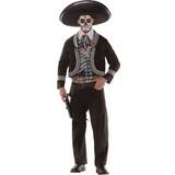 Underwraps Costumes Day of the Dead Costume for Men Plus Size