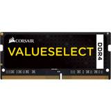 16 GB - SO-DIMM DDR4 RAM minnen Corsair Value Select SO-DIMM DDR4 2133MHz 16GB (CMSO16GX4M1A2133C15)