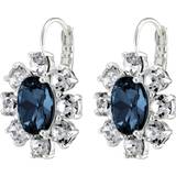 Dyrberg/Kern Smycken Dyrberg/Kern Valentina Earrings - Silver/Blue/Transparent