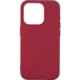 Mobiltillbehör Gear Onsala iPhone 15 Pro silikonskal rött