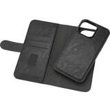 Plånboksfodral Gear Plånboksväska med Magnetskal iPhone 15 Pro Max Svart