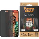 Skärmskydd PanzerGlass Ultra-Wide Fit Privacy Screen Protector for iPhone 15 Pro Max