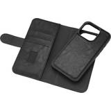 Plånboksfodral Gear Plånboksväska med Magnetskal iPhone 15 Plus Svart