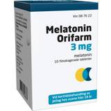 Ångest Vitaminer & Mineraler Orifarm Melatonin Film-Coated Tablet 3mg 10 st