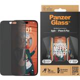 PanzerGlass Ultra-Wide Fit Privacy Screen Protector for iPhone 15 Plus