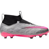 Gråa Fotbollsskor Nike Jr Zoom Superfly Pro XXV FG - Metallic Silver/Black/Volt/Hyper Pink