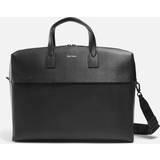 Paul Smith Leather Double Zip Shoulder Bag Black One size