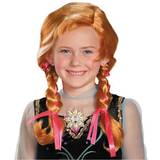 Orange - Övrig film & TV Peruker Disguise Disney’s Frozen Anna Wig