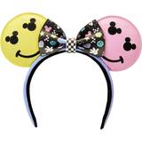 Disney - Lila Tillbehör Loungefly Disney Mickey Y2K Ears Headband Purple/Pink/Yellow