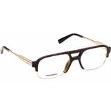 Glasögon & Läsglasögon DSquared2 DQ5311-001-55 Gyllene