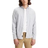 Dockers Herr Överdelar Dockers Men's Slim Fit 2 Button Collar Shirt - Grey