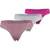 Under armour thong Under Armour 3-pack Pure Stretch Thong Pink/White