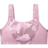 Glamorise Custom Control Sports Bra - Pink Camo Print