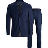 Kostymer Jack & Jones Franco Slim Fit Suit - Blue/Medieval Blue