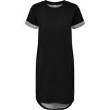 18 Klänningar Only Short T-shirt Dress - Black
