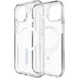 Zagg Plaster Mobiltillbehör Zagg Gear4 Crystal Palace Snap iPhone 15 Transparent