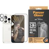 Mobiltillbehör PanzerGlass 3-in-1 Protection Pack for iPhone 15 Pro
