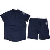 Polyester UV-kläder Geggamoja UV-set Navy 110/116