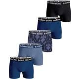 Boxershorts Barnkläder Björn Borg Kid's Core Boxer 5-pack - Black/Blue (10002410-MP003)