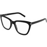 Saint Laurent Svarta Glasögon & Läsglasögon Saint Laurent SL548SLIMOPT 001 Black ONE SIZE