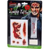 Tatueringar - Zombies Maskeradkläder Zombie Sårtatueringar och Blod