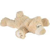 Warmies bear heat stuffed animal sleepy bear beige heat cushion grain cushion