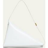Vita Väskor Marni White Prisma Triangle Bag 00W01 Lily White UNI