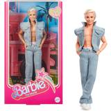 Mattel Dockor & Dockhus Mattel Barbie The Movie Collectible Ken Doll Wearing All Denim Matching with Original Ken Signature Underwear HRF27