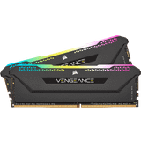 DDR4 RAM minnen Corsair Vengeance RGB Pro SL Black DDR4 3600MHz 2x16GB (CMH32GX4M2D3600C18)